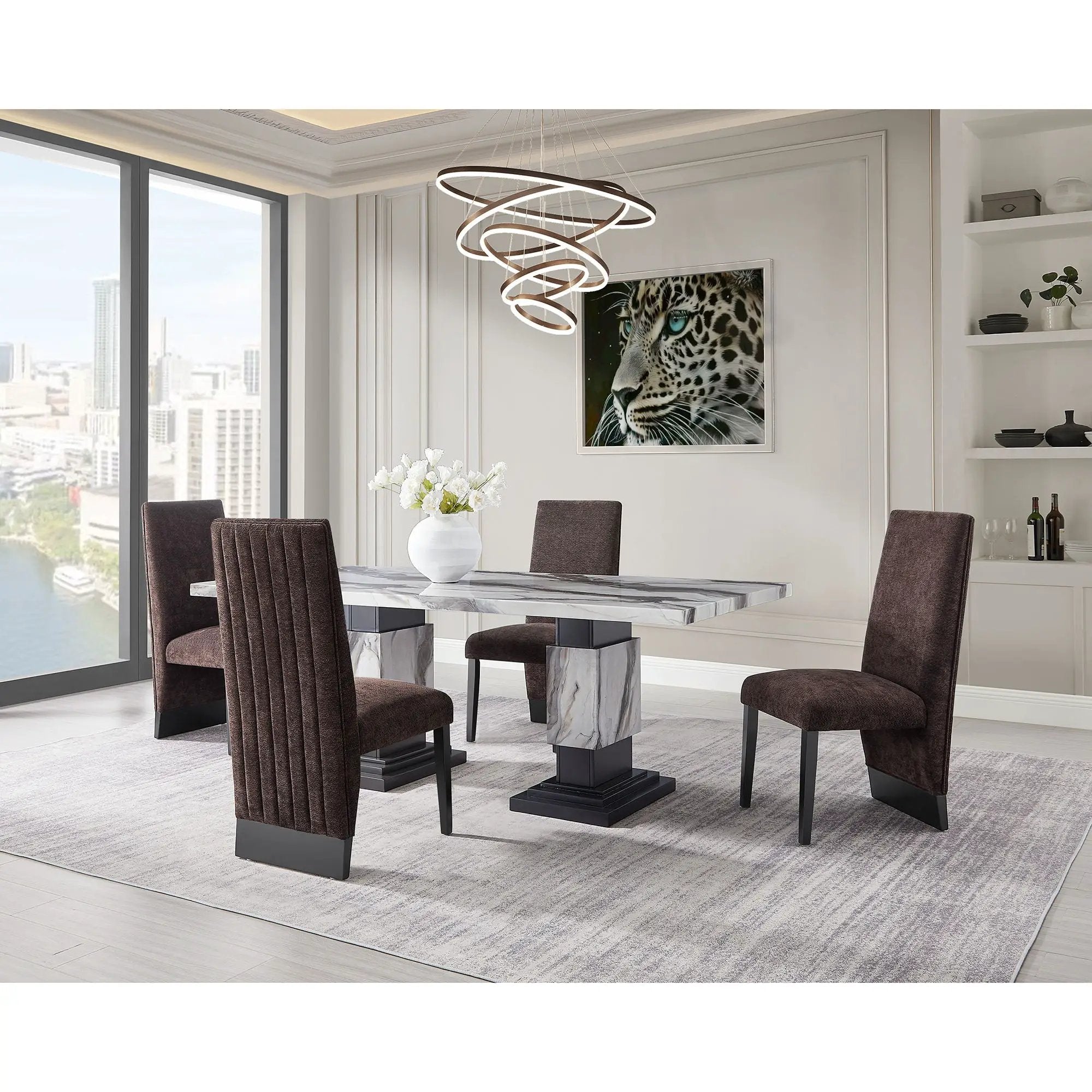Stacey - Contemporary Dining Chair (Set of 2) by HouseOfZazla
