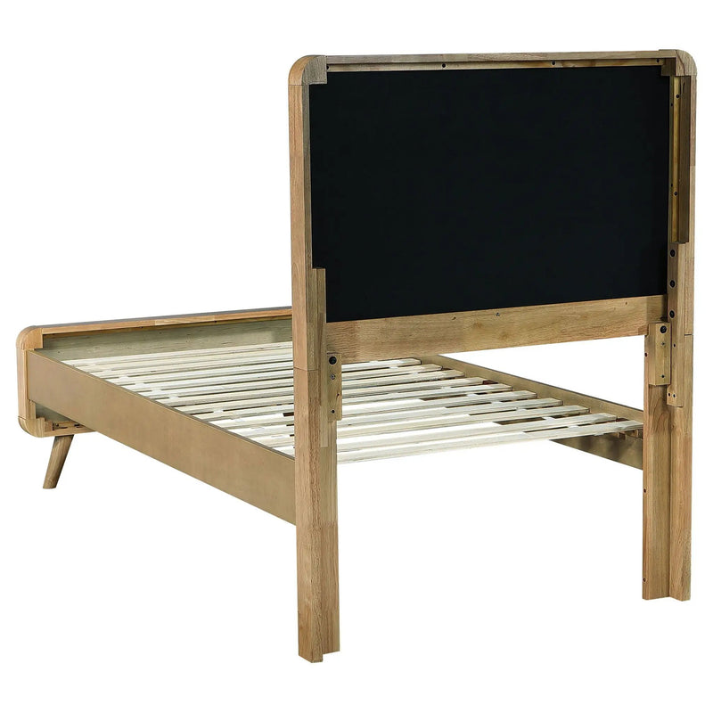 Robyn Wood Twin Platform Bed Light Ash by Unique Piece Furniture