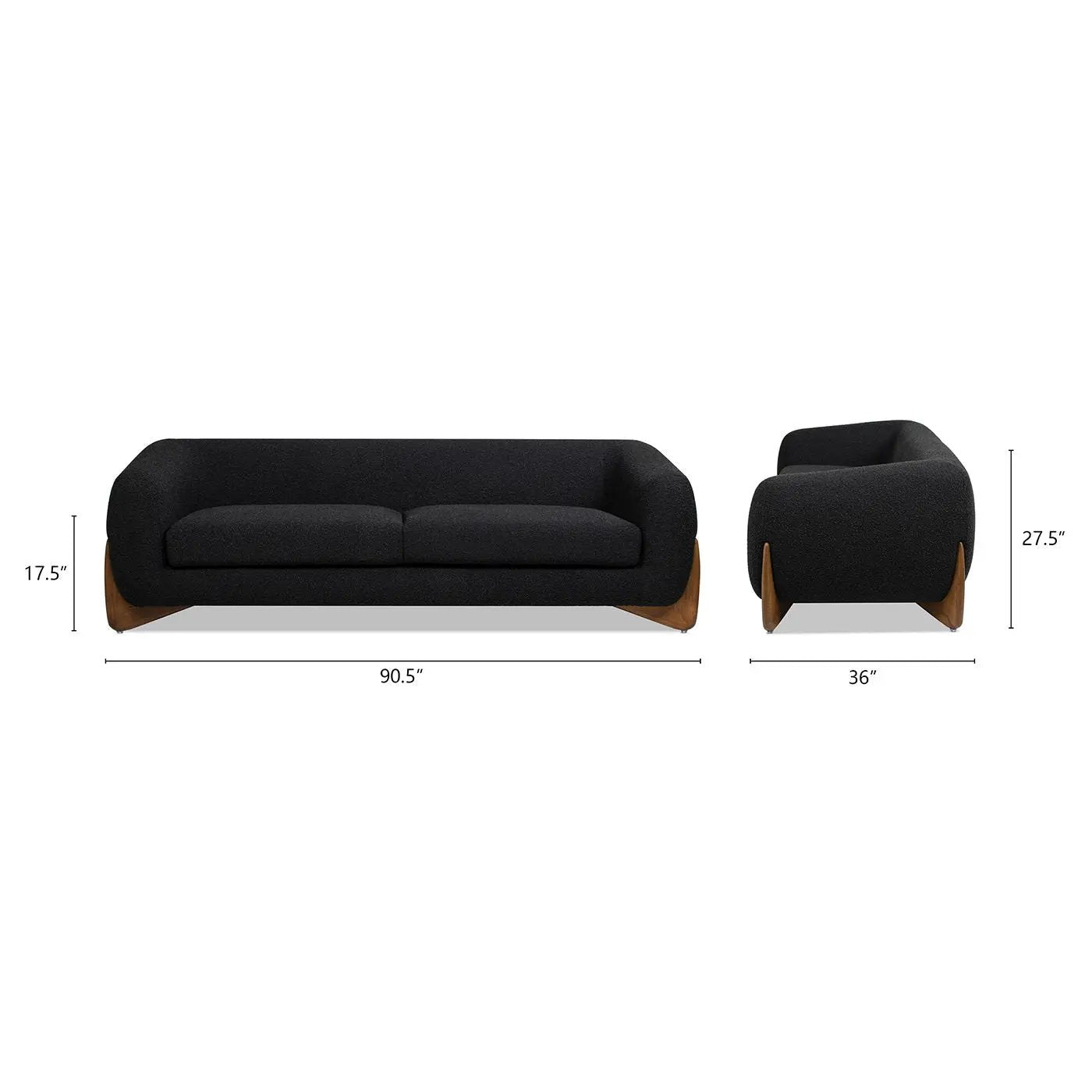 Alpine - Luxurious Upholstery Sherpa Sofa by HouseOfZazla