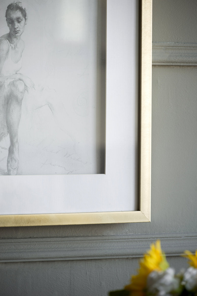 19.7x19.7" Ballet Dancer Art, Set of 2 by HouseOfZazla