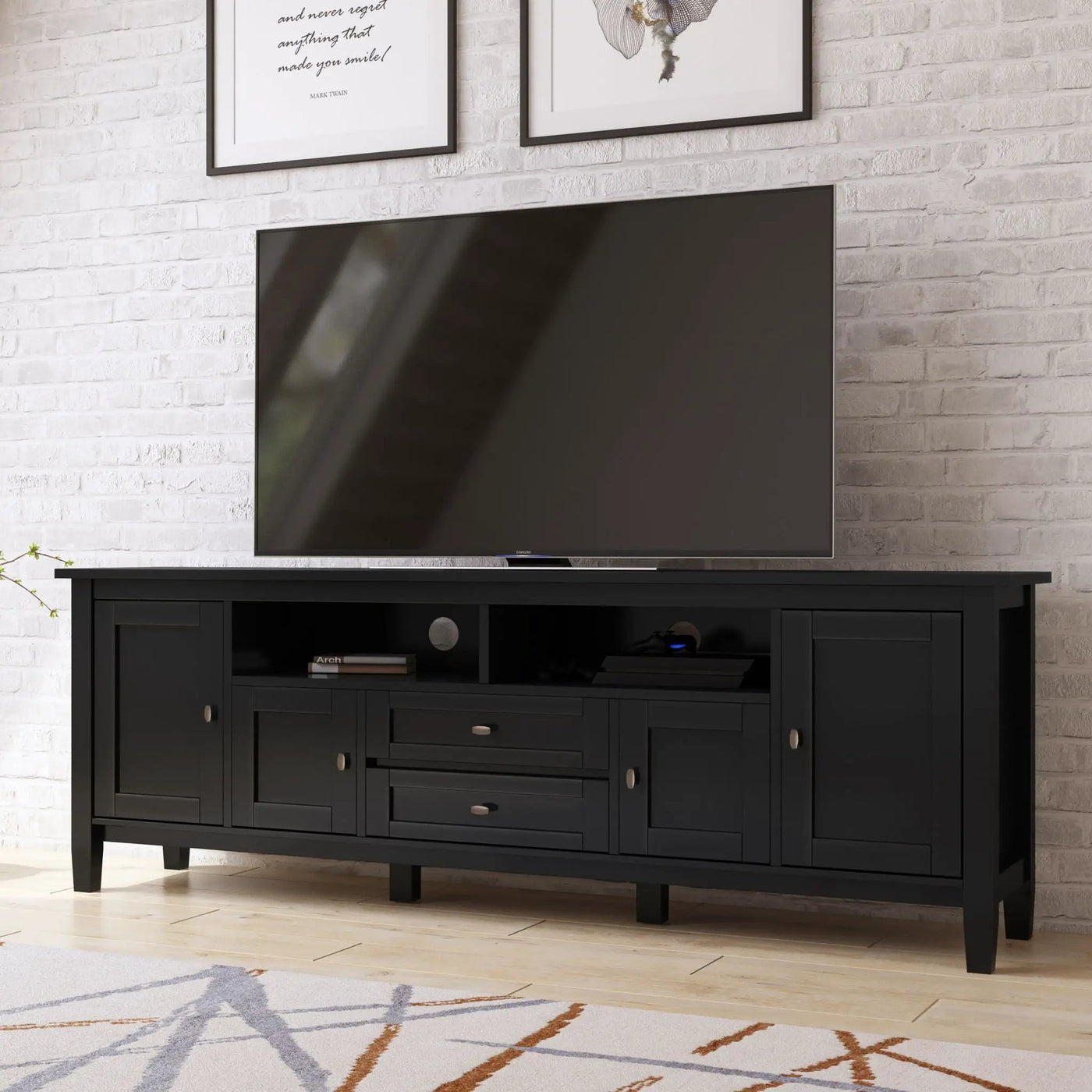 Warm Shaker - Handcrafted TV Media Stand by HouseOfZazla