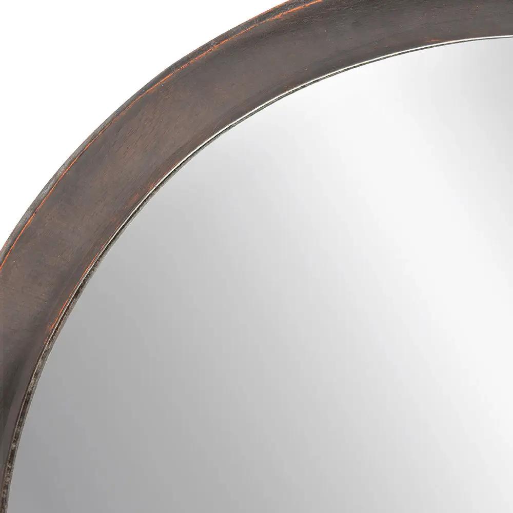 Transitional Decor Style Wall Mirror Decor With Frame For Bathroom by Unique Piece Furniture