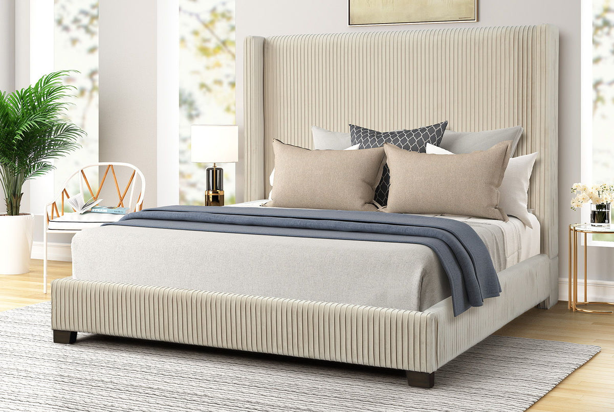 Upholstered Bed With Space-Saving Design, photo 4 of 16