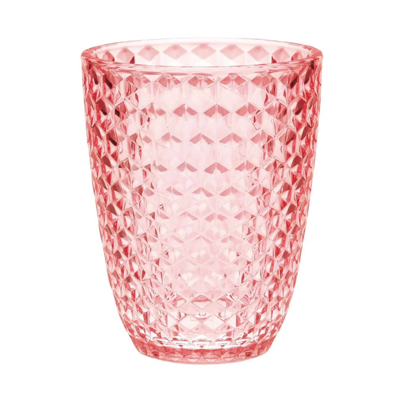 Leading Ware Diamond Cut Acrylic Glasses Drinking (Set of 4) by HouseOfZazla