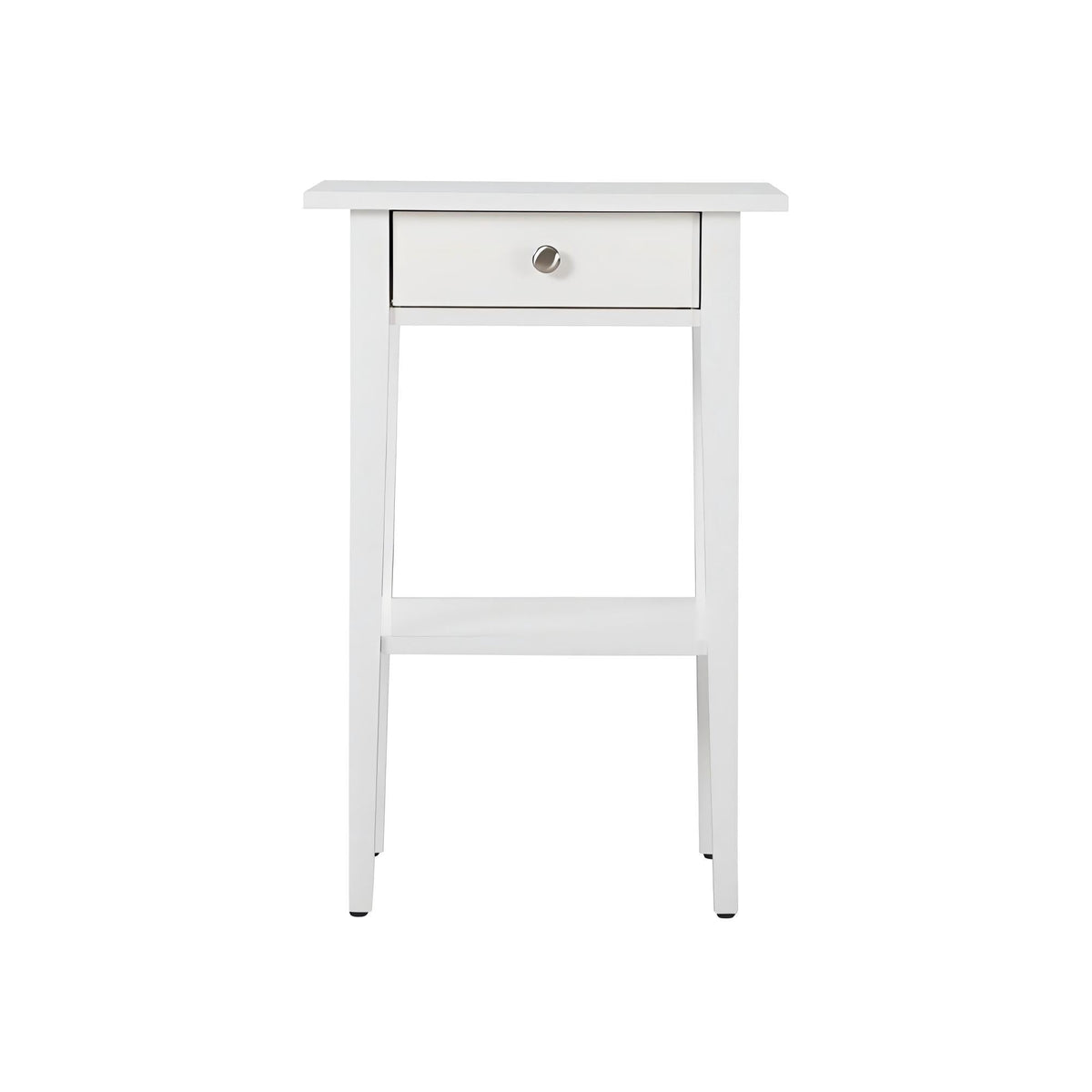 Wood Nightstand with Drawer and Shelf - Multiple Colors, photo 6 of 34