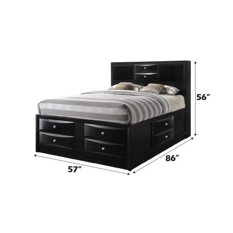 Ireland - Bed w/Storage by Unique Piece Furniture