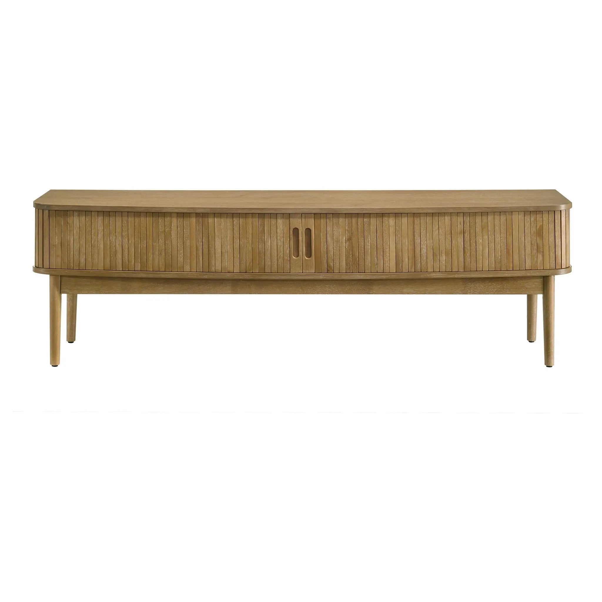 Croyden 71-inch TV Stand Media Console Weathered Natural by Unique Piece Furniture