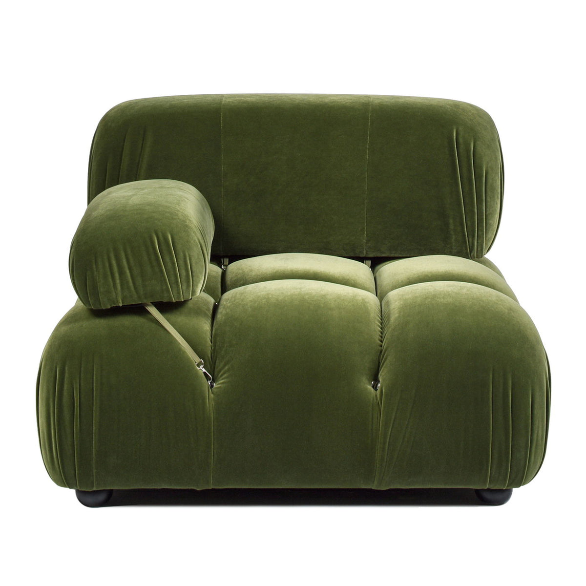 Bubble Modular Modern Lounge Arm Chair with Eucalyptus Frame - White, Green, or Orange, photo 20 of 22