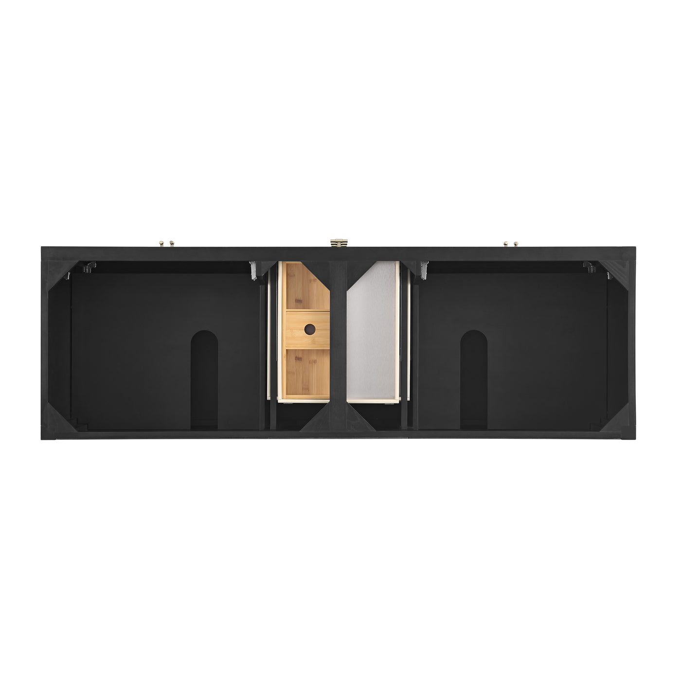 James Martin Myrrin 72" Single Bathroom Vanity, Carbon Oak by James Martin