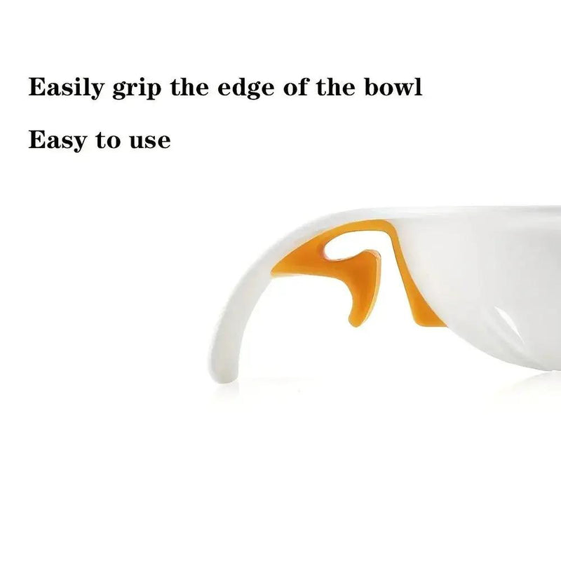 Egg Yolk Separator - White Plastic Filter by House Of Avana