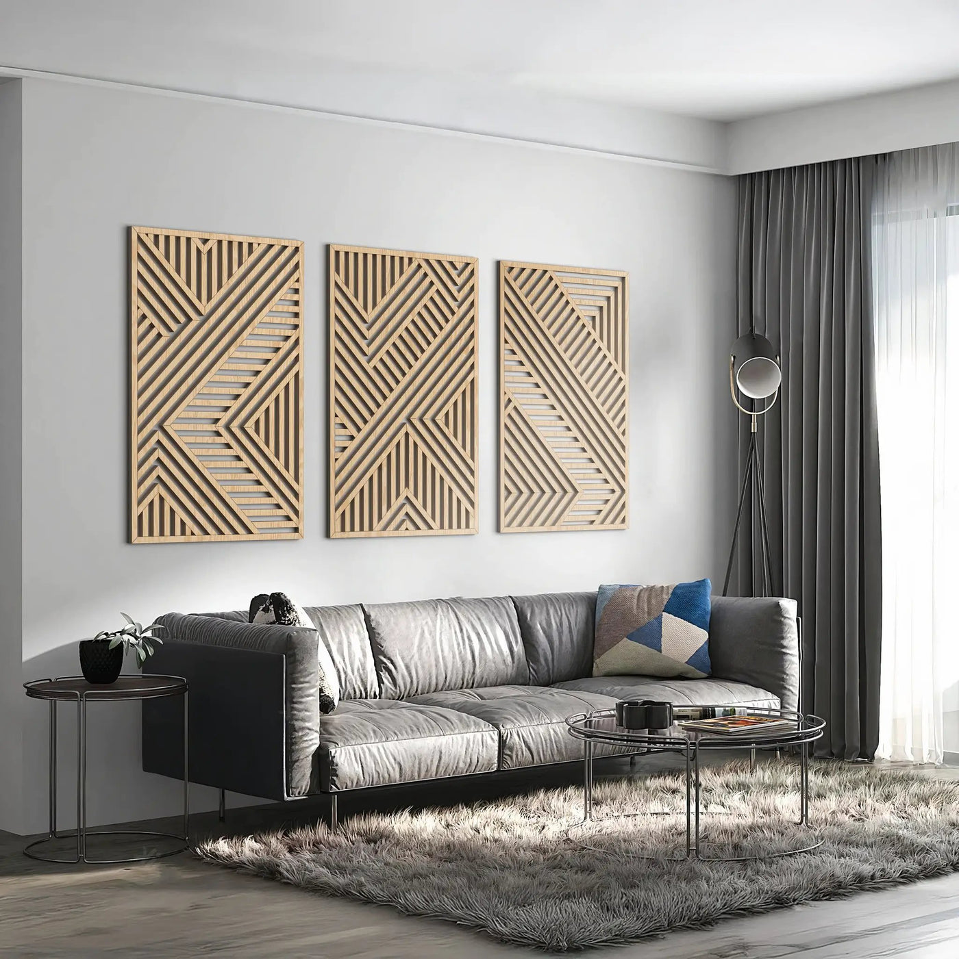 Geometric TrioSet 01 - wall decor by VARBROS