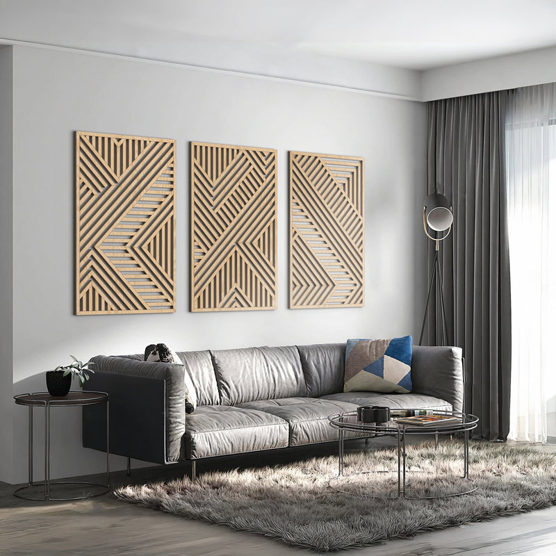 Geometric TrioSet 01 - wall decor by VARBROS