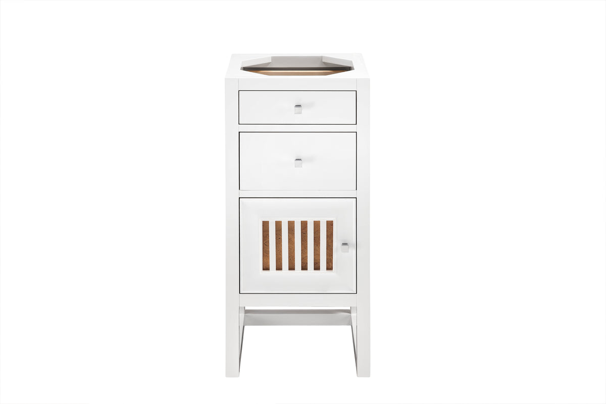 James Martin Athens 15" Base Cabinet, Glossy White, view 9