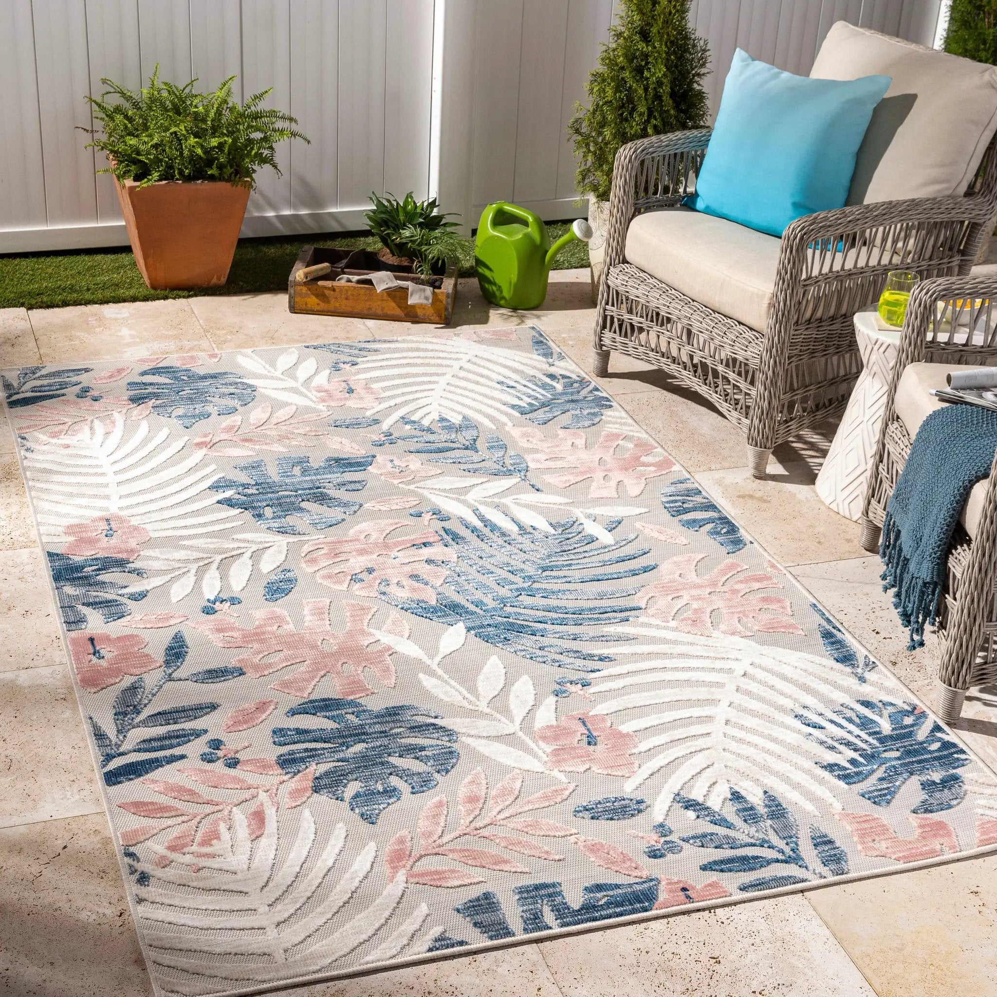 Ekin Outdoor Area Rug - Clearance by Boutique Rugs