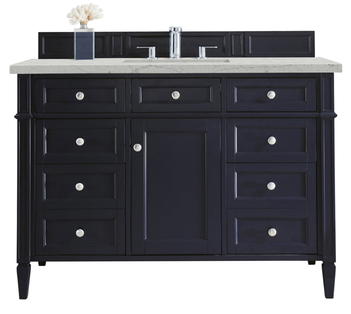 James Martin Brittany 48" Single Bathroom Vanity, Victory Blue, view 40