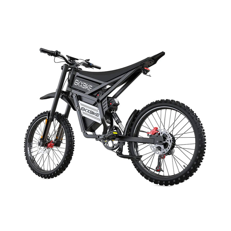 EKX E6 3000W 52V/40AH Premium Electric Carbon Steel Off-Road Mountain Dirt Bike (SAK18315) by SAKSBY WHOLESALE