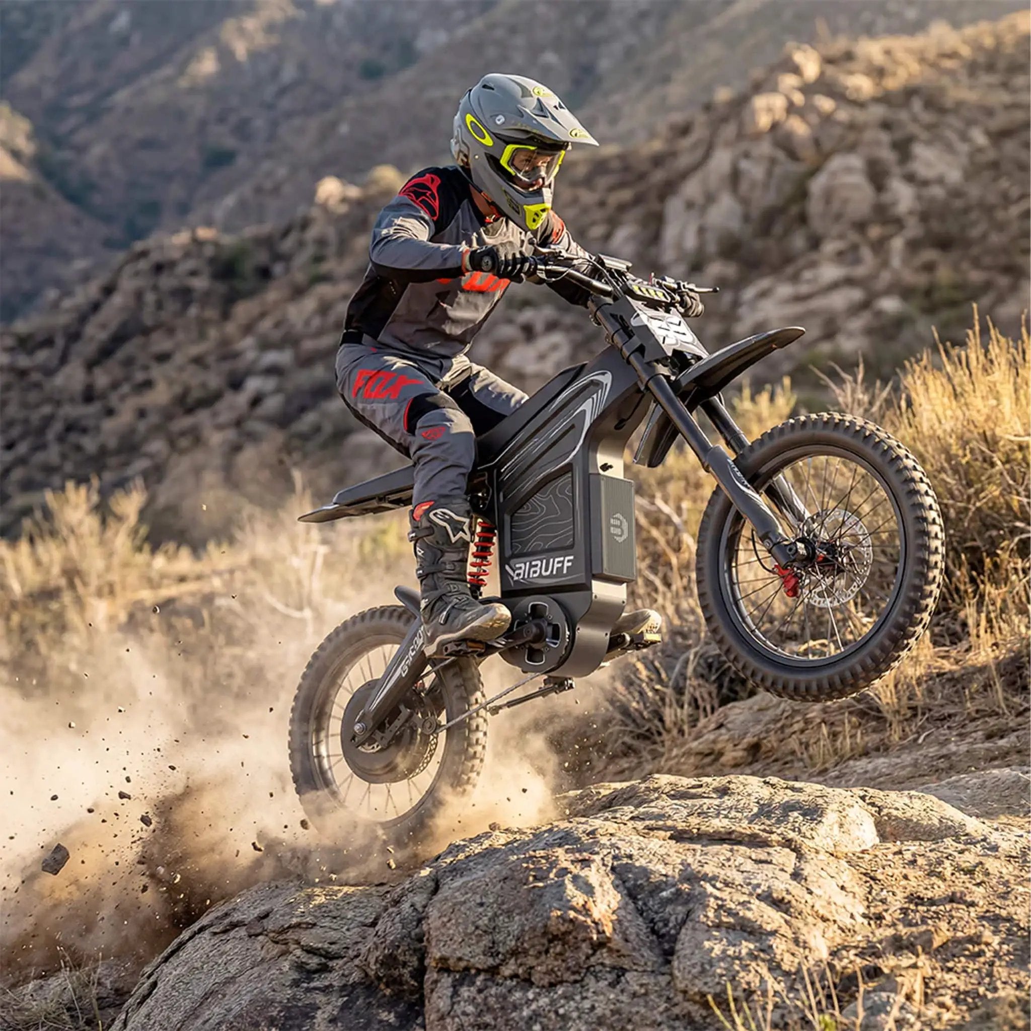 EKX GT600 7500W 72V30AH Full-Suspension Off-Road Electric Dirt Bike (SAK49037) by SAKSBY WHOLESALE