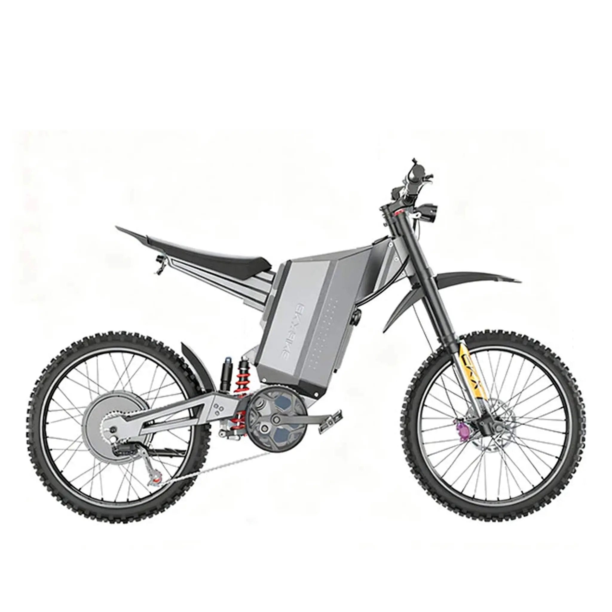 EKX GTS 8000W 72V/30AH Premium Electric High-Strength Steel Pipe Off-Road Mountain Dirt Bike (SAK31684) by SAKSBY WHOLESALE