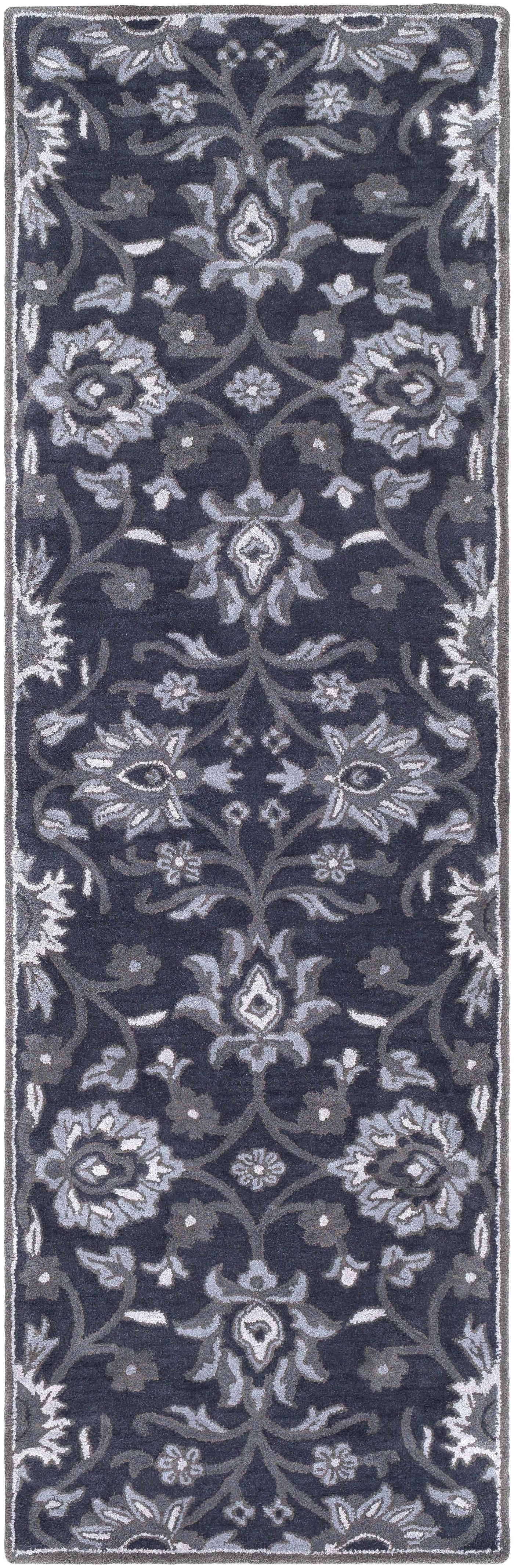 Conesus Hand Tufted Blue 1191 Area Rug - Clearance by Boutique Rugs