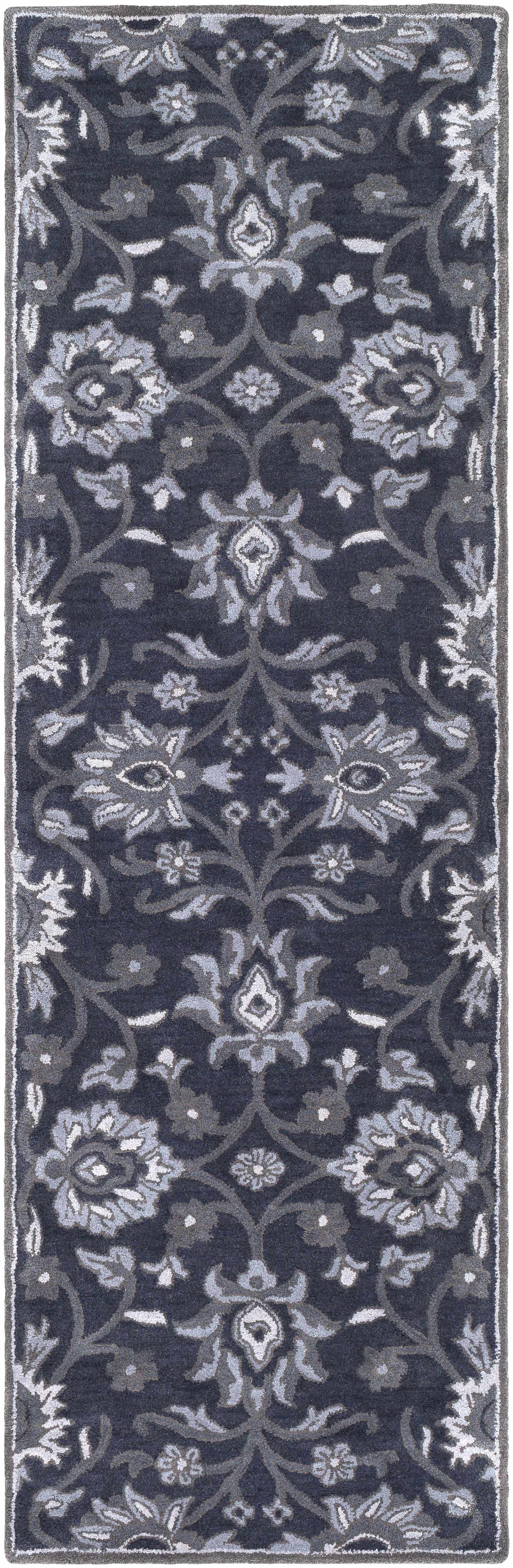 Conesus Hand Tufted Blue 1191 Area Rug - Clearance by Boutique Rugs