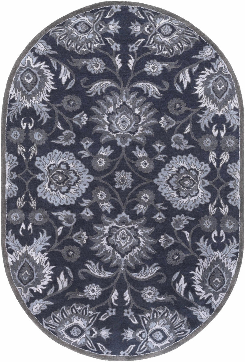 Conesus Hand Tufted Blue 1191 Area Rug - Clearance by Boutique Rugs