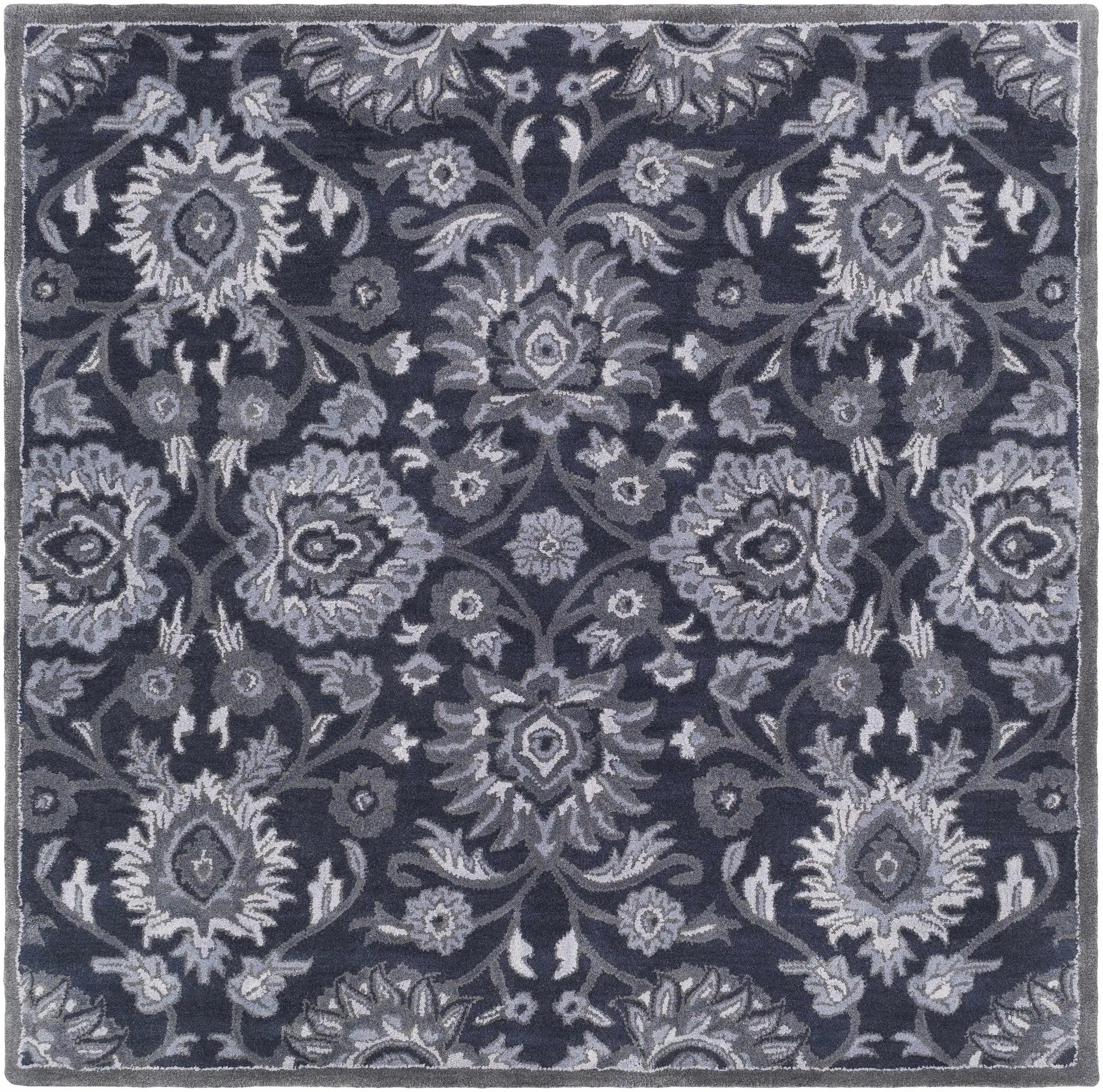Conesus Hand Tufted Blue 1191 Area Rug - Clearance by Boutique Rugs