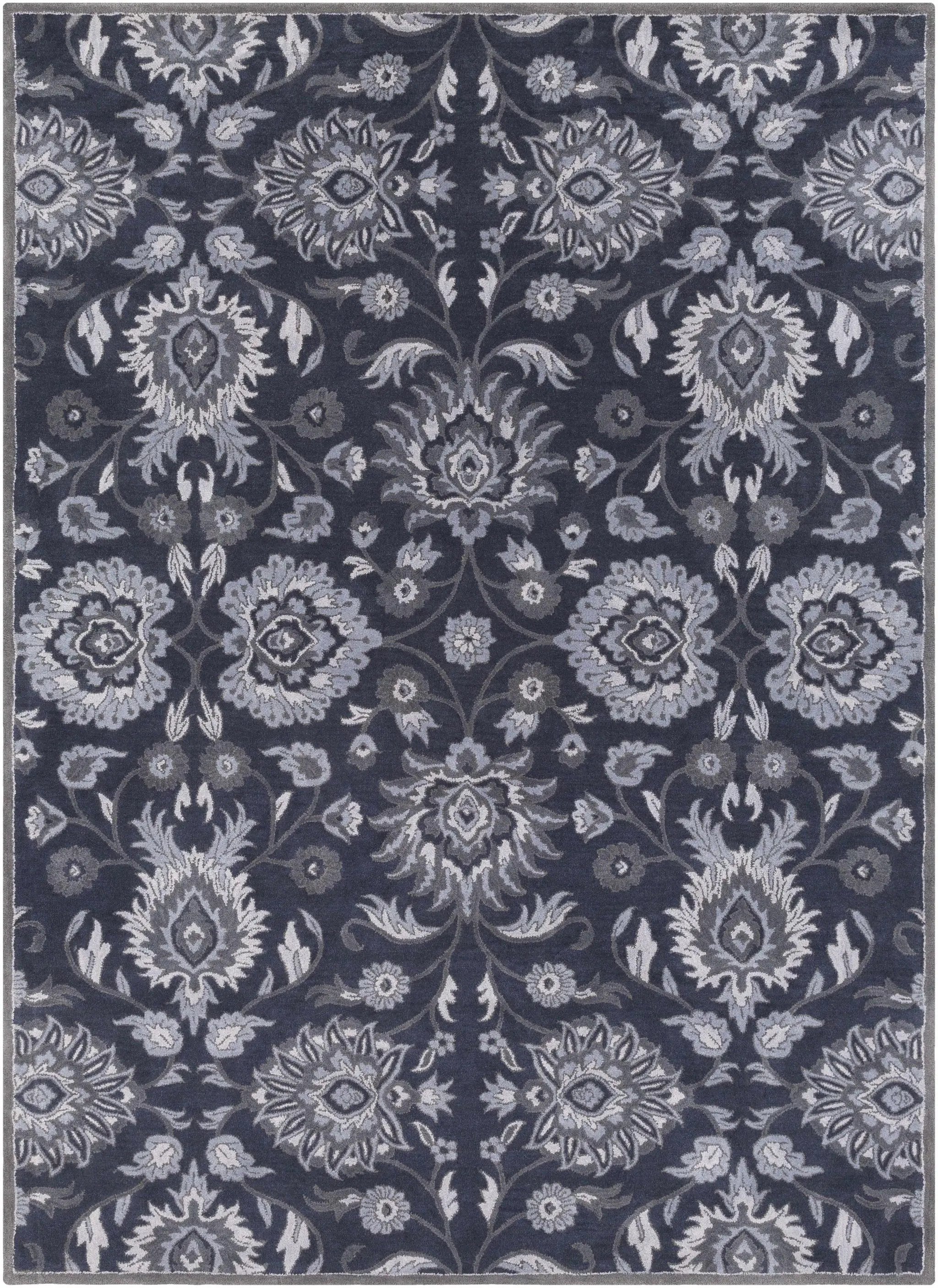 Conesus Hand Tufted Blue 1191 Area Rug - Clearance by Boutique Rugs