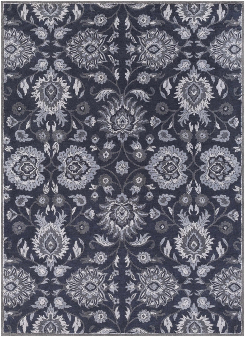 Conesus Hand Tufted Blue 1191 Area Rug - Clearance by Boutique Rugs