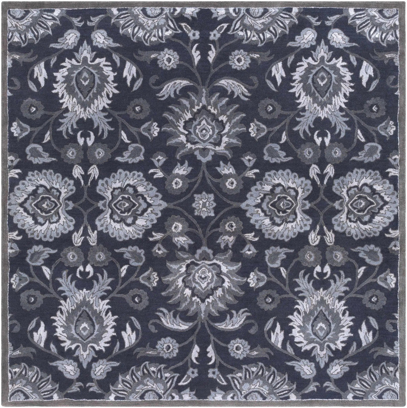 Conesus Hand Tufted Blue 1191 Area Rug - Clearance by Boutique Rugs
