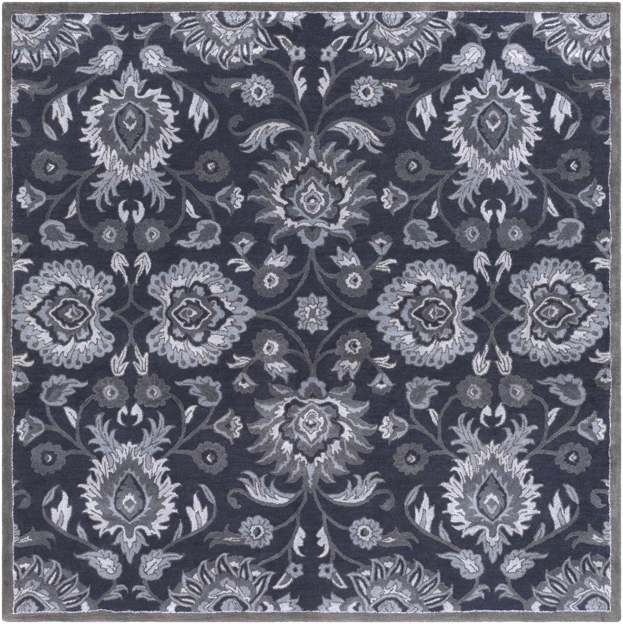 Conesus Hand Tufted Blue 1191 Area Rug - Clearance by Boutique Rugs