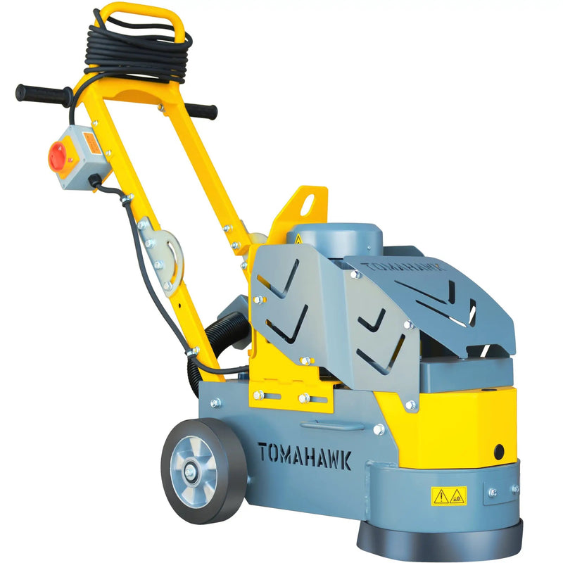 10" Electric Concrete Floor Grinder 1.5HP Motor for Smoothing, Floor Prep, Coatings by Tomahawk Power