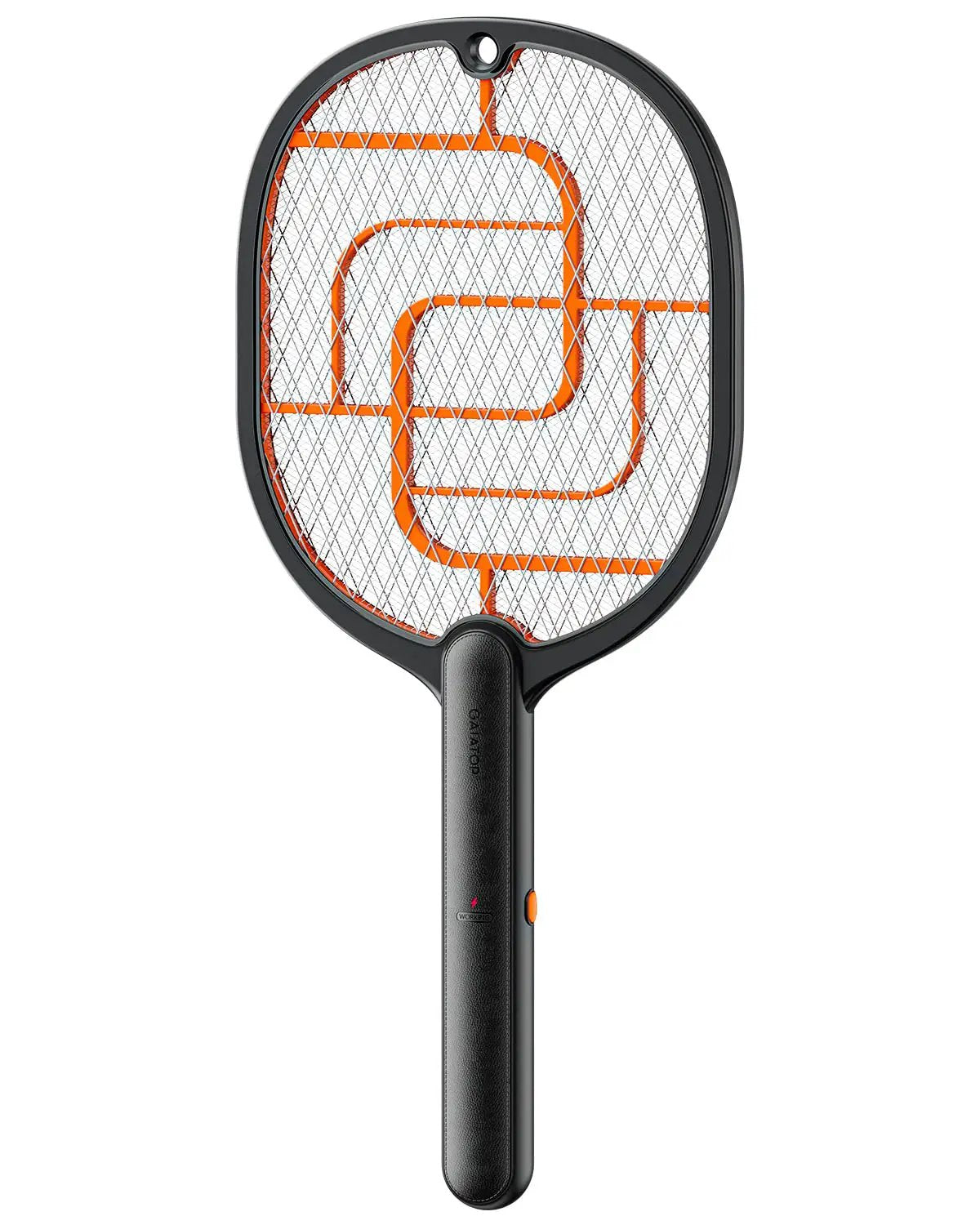 Electric Fly Swatter, 3200V Battery Powered Handheld Fly Zapper, 3-Layer Protection Grid Bug Zapper Racket for Home Bedroom Kitchen Office Backyard Patio Indoor Outdoor by Outdoor Solar Outlet