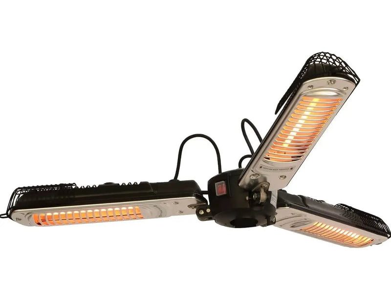 Electric Umbrella Heater Outdoor Heaters for Patio Electric Only Waterproof Infrared for Patio, Commercial and Residential by Outdoor Solar Outlet