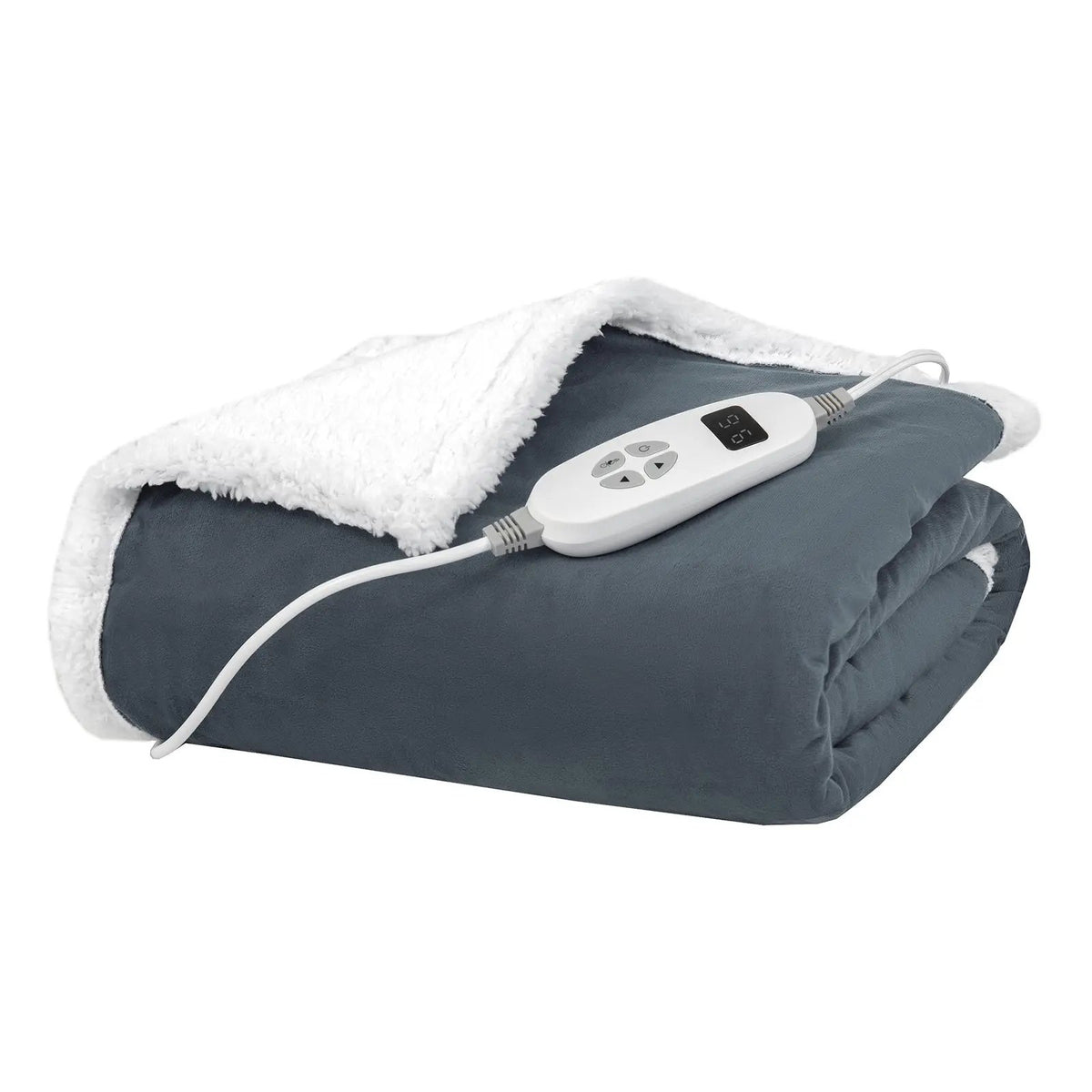 Heated Electric Blanket Throw with 10 Heat Levels by DirectDeals