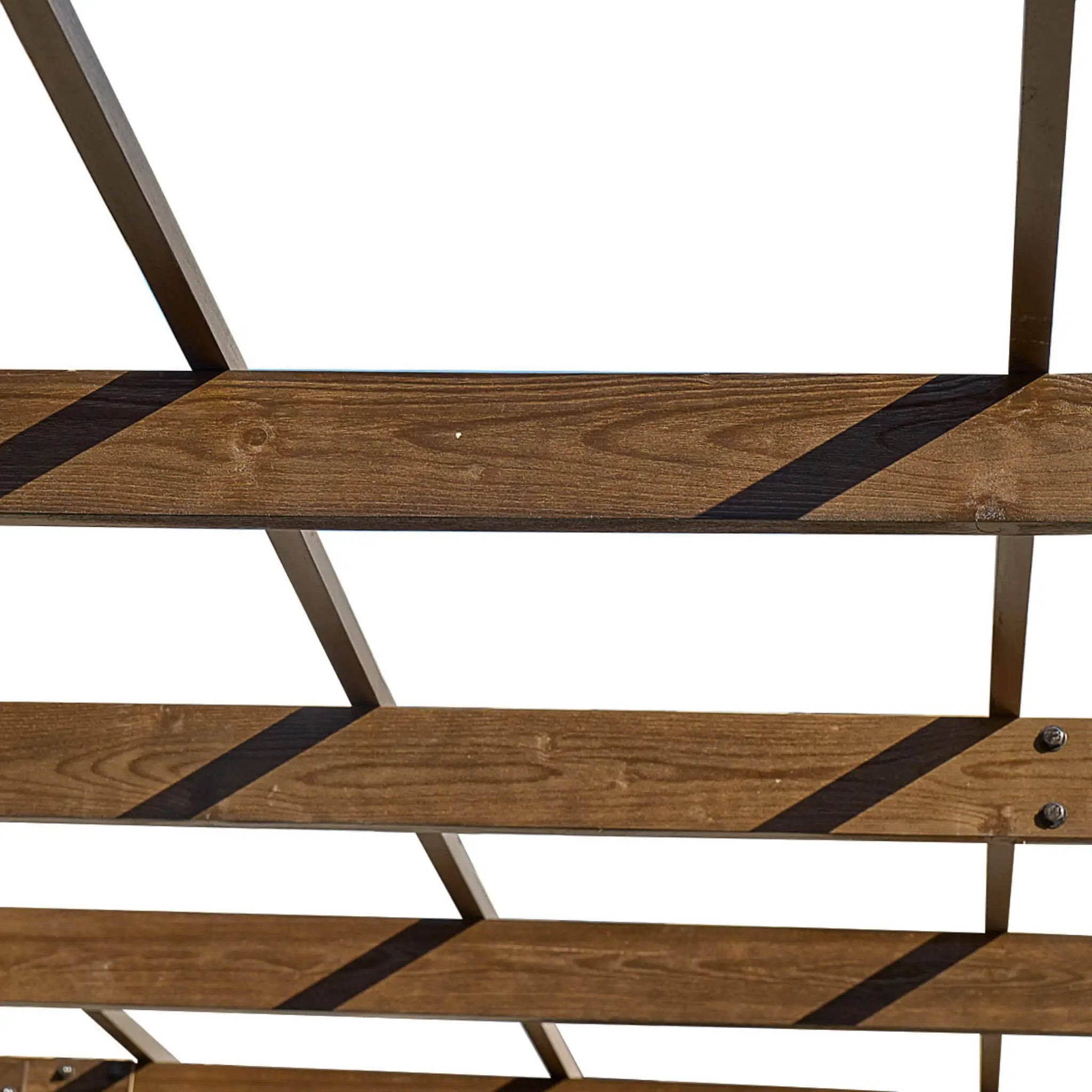 [10X12FT] Alora Premium Outdoor Brown Cedar Wood Pergola For Spacious Patios (SAK45639) by SAKSBY WHOLESALE