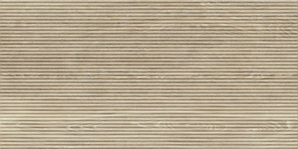 Veneer World Atelier Spirit Flute Spririt Elegant Oak Wood Look Porcelain Accent Tiles 24x48