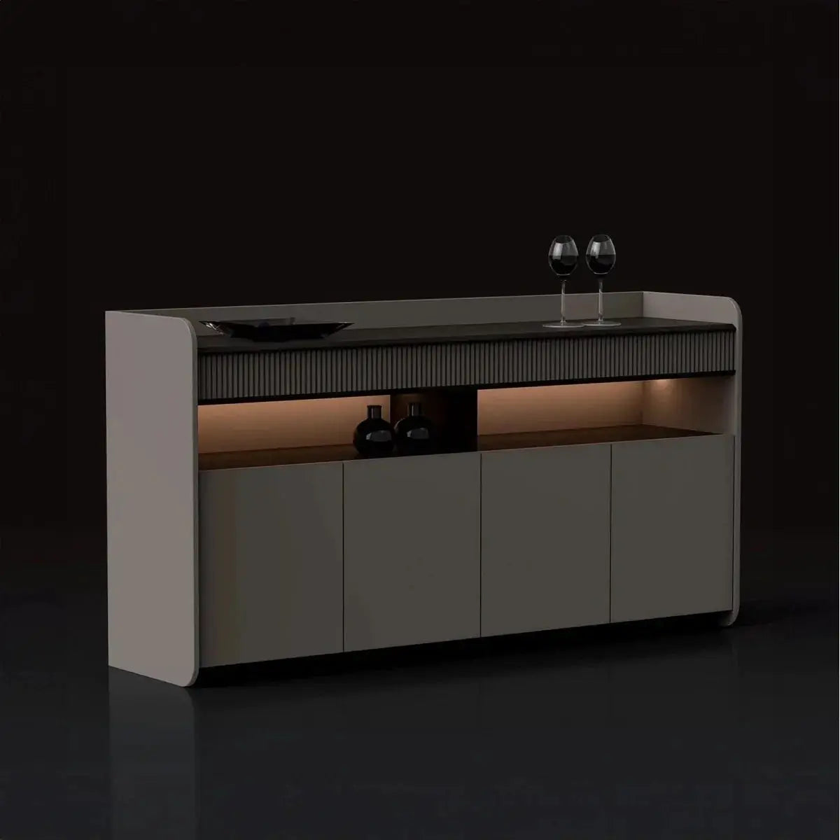 Synte · Office Credenza Cabinet Sideboard by Arc Grove
