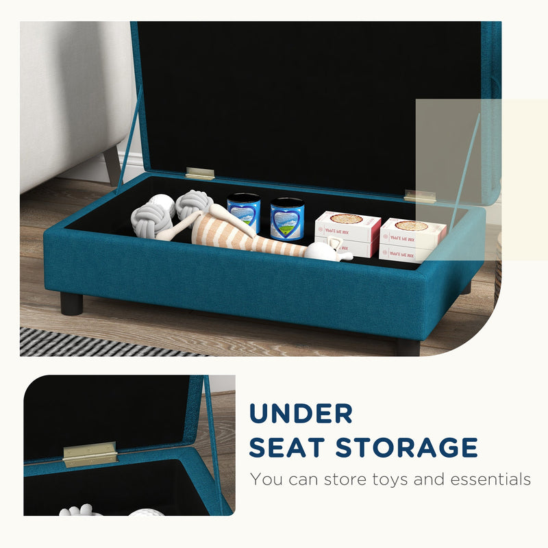Elevated Pet Sofa Bed with Storage - Small & Medium Dogs, photo 5 of 7