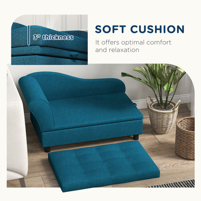 Elevated Pet Sofa Bed with Storage - Small & Medium Dogs, photo 6 of 7