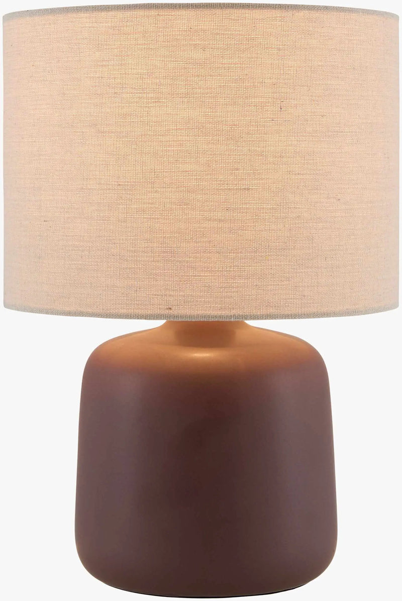 Lumellogno Dark Brown Table Lamp by Boutique Rugs