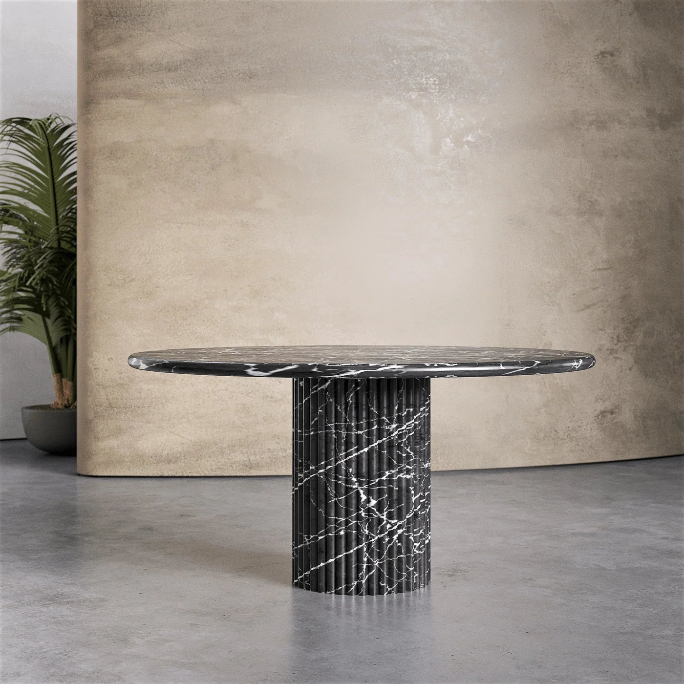 Elisa Petit Round Dining Table by Zicana Boutique