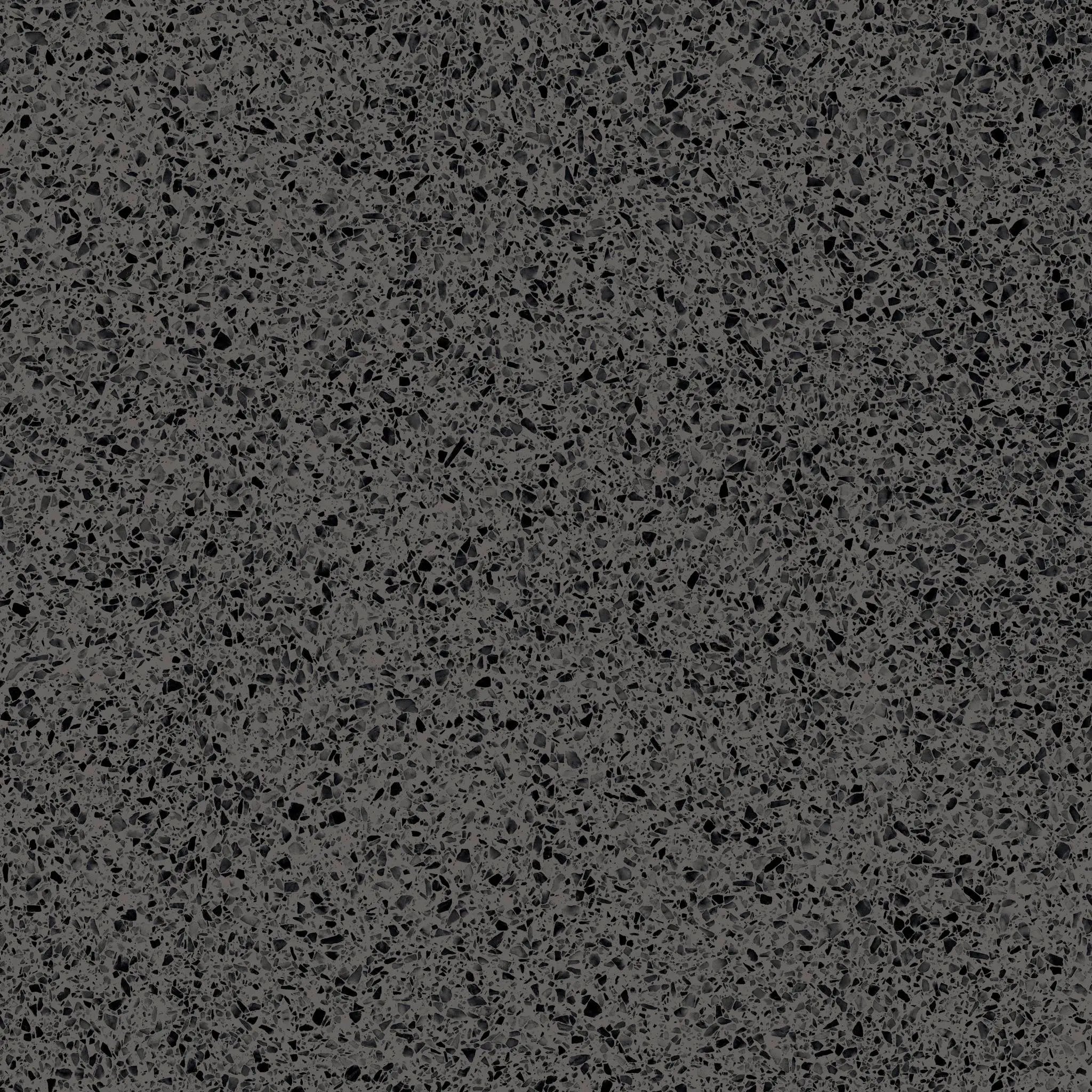 Elite Color Black Anti-Slip Terrazzo Look Porcelain Tiles 24x24 by landmarkceramics