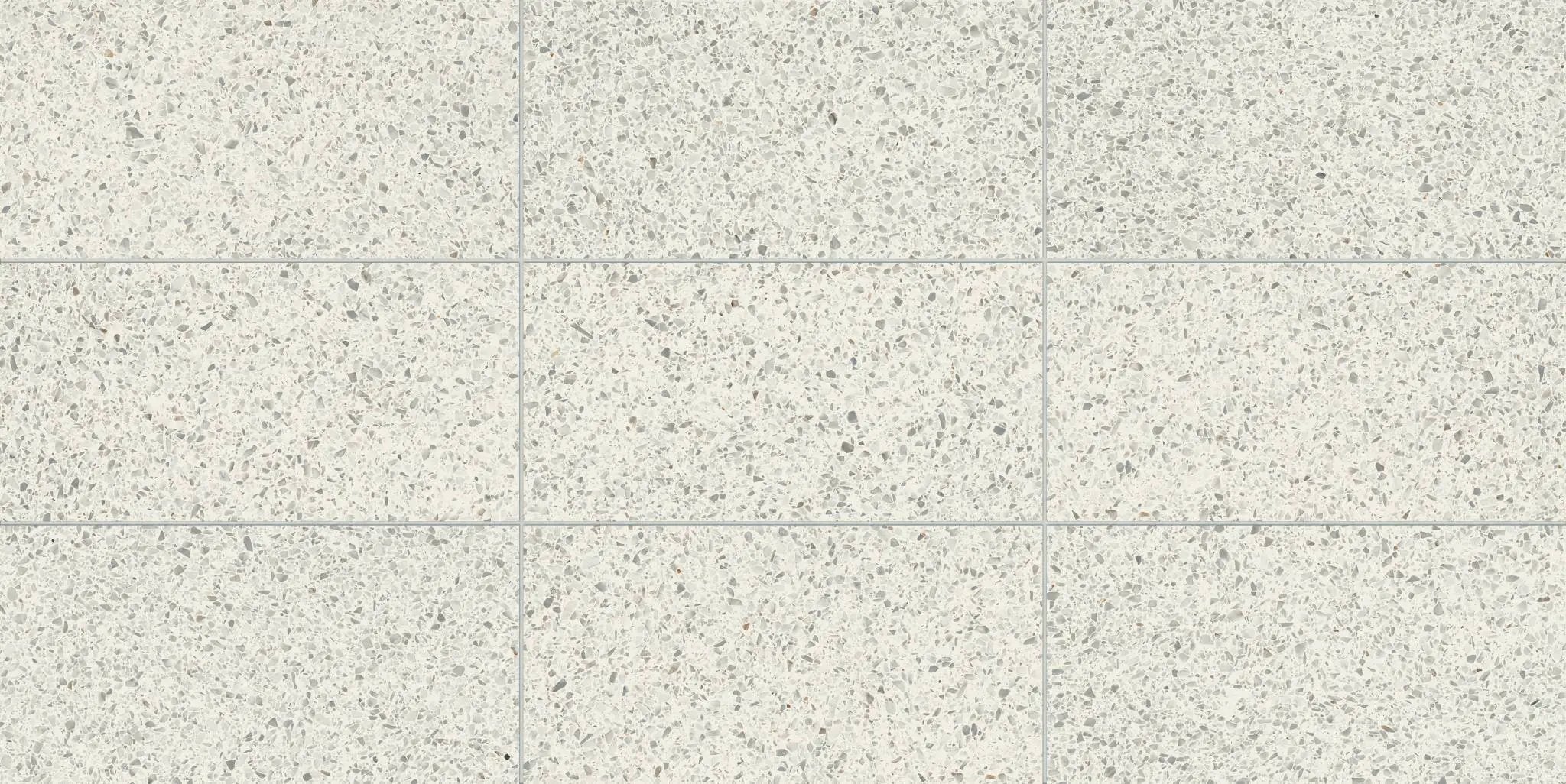 Elite Diamond White Anti-Slip Terrazzo Look Porcelain Tiles 24x24 by landmarkceramics