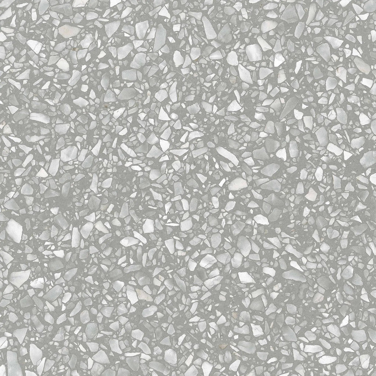 Elite Fashion Grey Anti-Slip Terrazzo Look Porcelain Tiles 24x24 by landmarkceramics