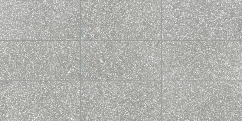 Elite Fashion Grey Anti-Slip Terrazzo Look Porcelain Tiles 24x24 by landmarkceramics