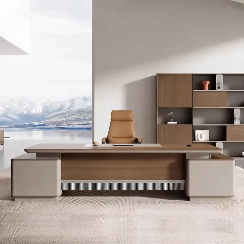 Elston · Modern L-Shaped Executive Desk, photo 2 of 10