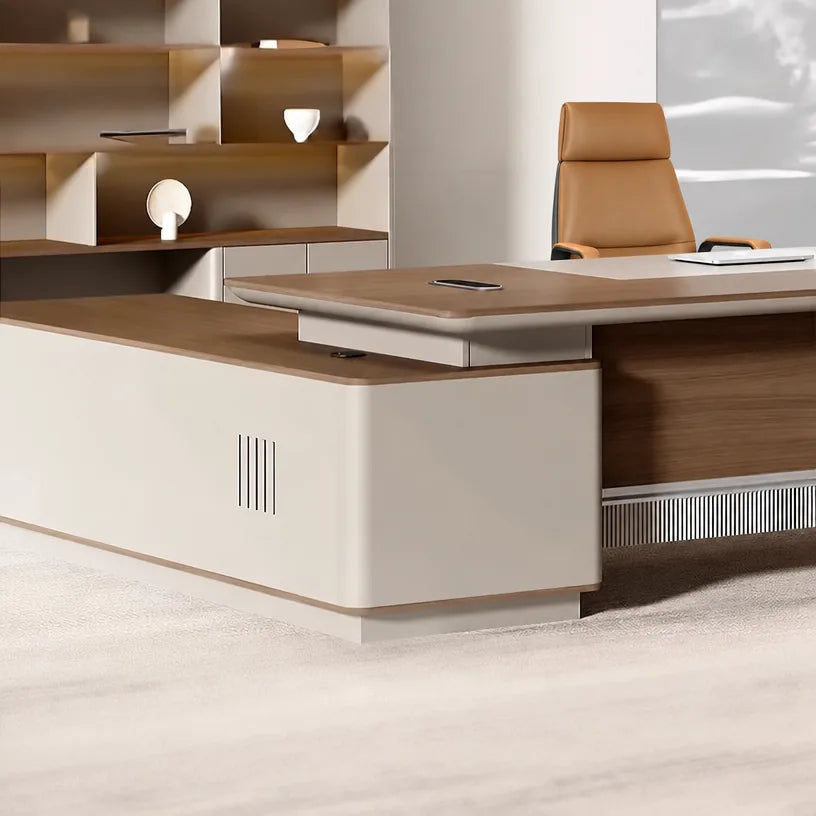 Elston · Modern L-Shaped Executive Desk, photo 7 of 10