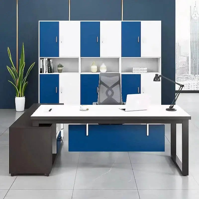 Astrea · Modern L-Shaped Executive Desk by Arc Grove