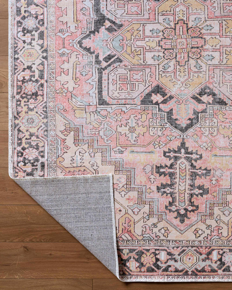 Nadia Dust Pink Area Rug - Clearance by Boutique Rugs