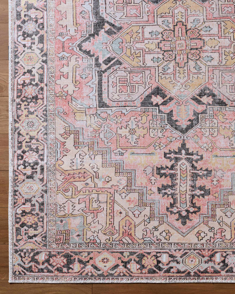 Nadia Dust Pink Area Rug - Clearance by Boutique Rugs